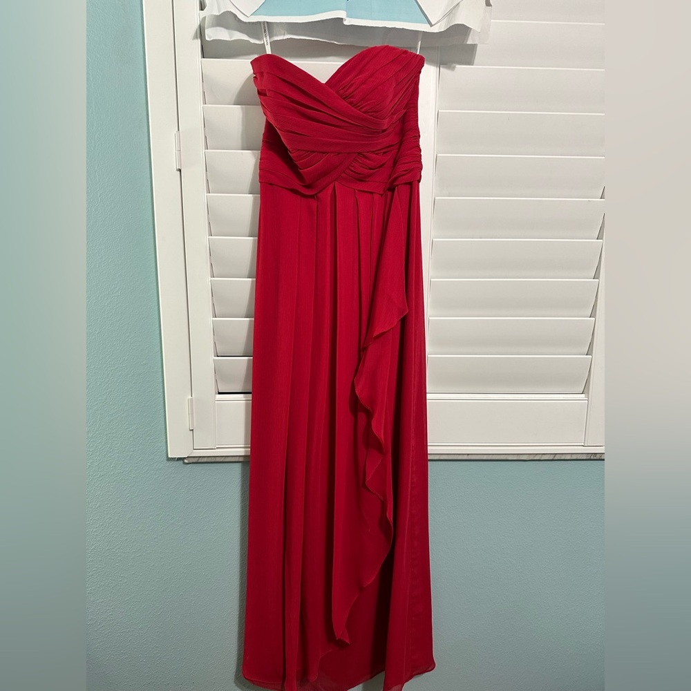 Red prom dress